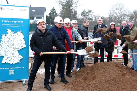 Spatenstich Ganztagsförderung
