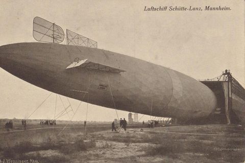 Luftschiff Schütte-Lanz, Mannheim