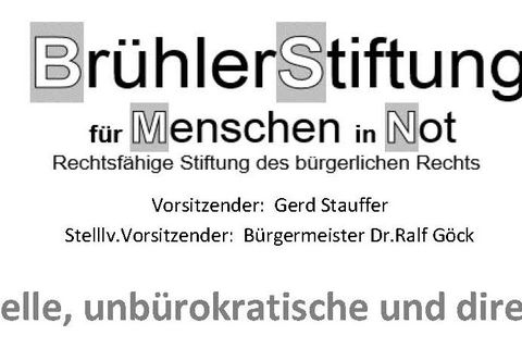 Brühler Stiftung für Menschen in Not
